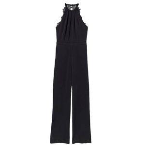 Zara NWT Jumpsuit Lace Wide Leg